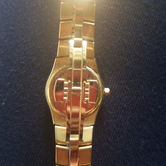 Bulova Accutron Swiss Diamond/Gold Watch 27P011 - Picture 3 of 5